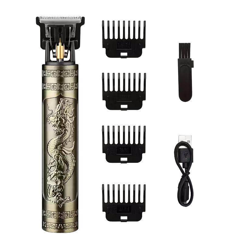 Professional Hair Clippers & Beard Trimmer Set