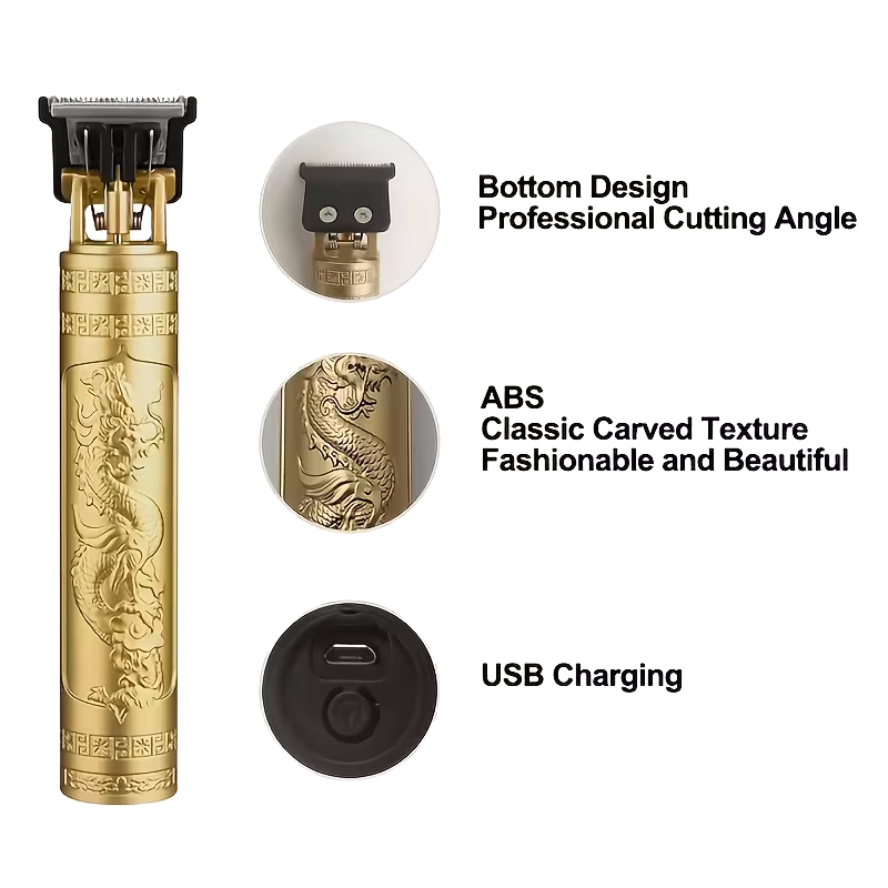 Professional Hair Clippers & Beard Trimmer Set