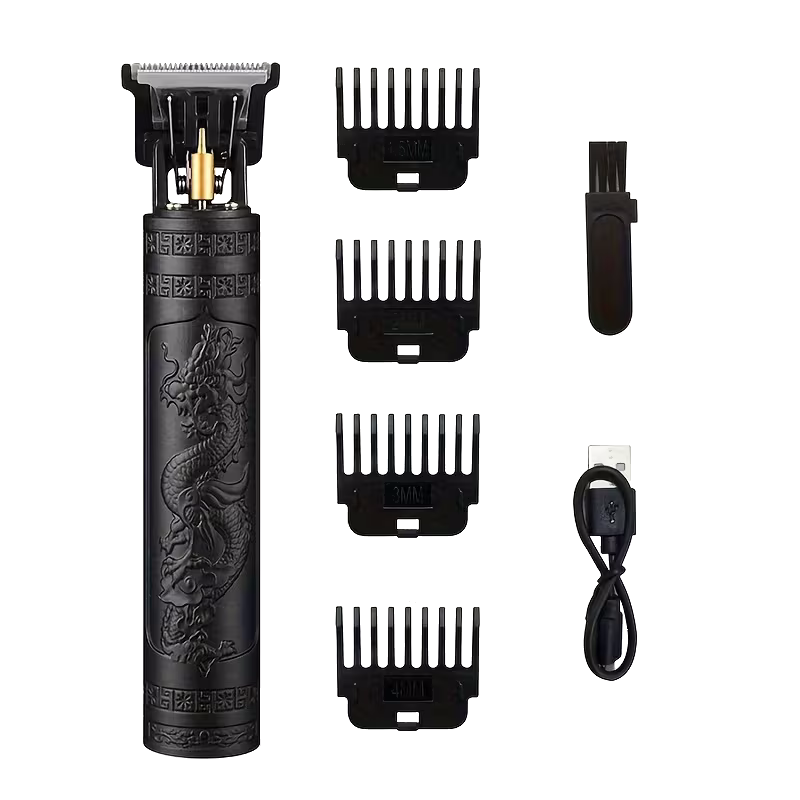 Professional Hair Clippers & Beard Trimmer Set