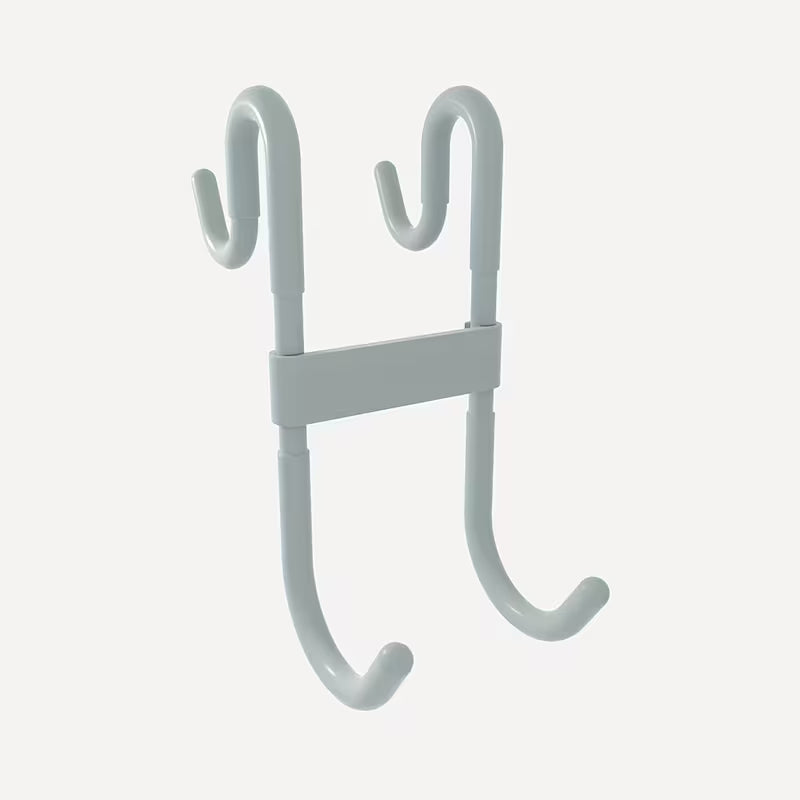 Rust-Resistant Door-Mount Shower Hook