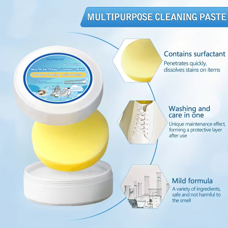 Multi-Surface White Shoe & Leather Cleaning Paste
